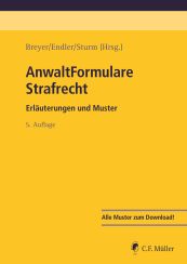 Abbildung: AnwaltFormulare Strafrecht