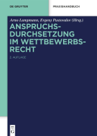 Anspruchsdurchsetzung im Wettbewerbsrecht 