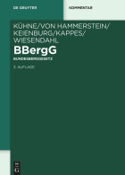 Abbildung: BBergG