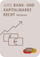 Abbildung: juris Bank- und Kapitalmarktrecht Premium