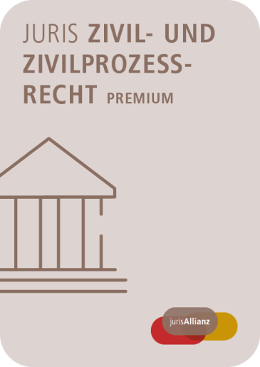 Abbildung: juris Zivil- und Zivilprozessrecht Premium