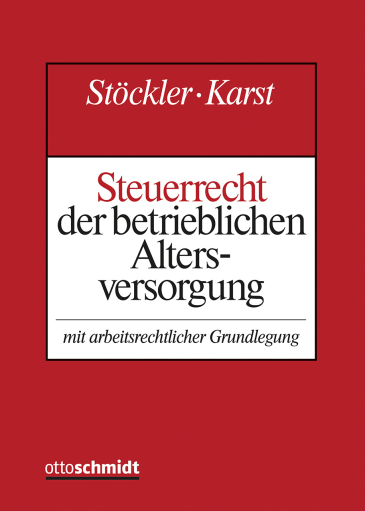  Steuerrecht der betrieblichen Altersversorgung