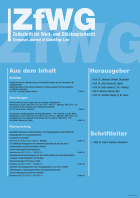 Zeitschrift für Wett- und Glücksspielrecht (ZfWG)